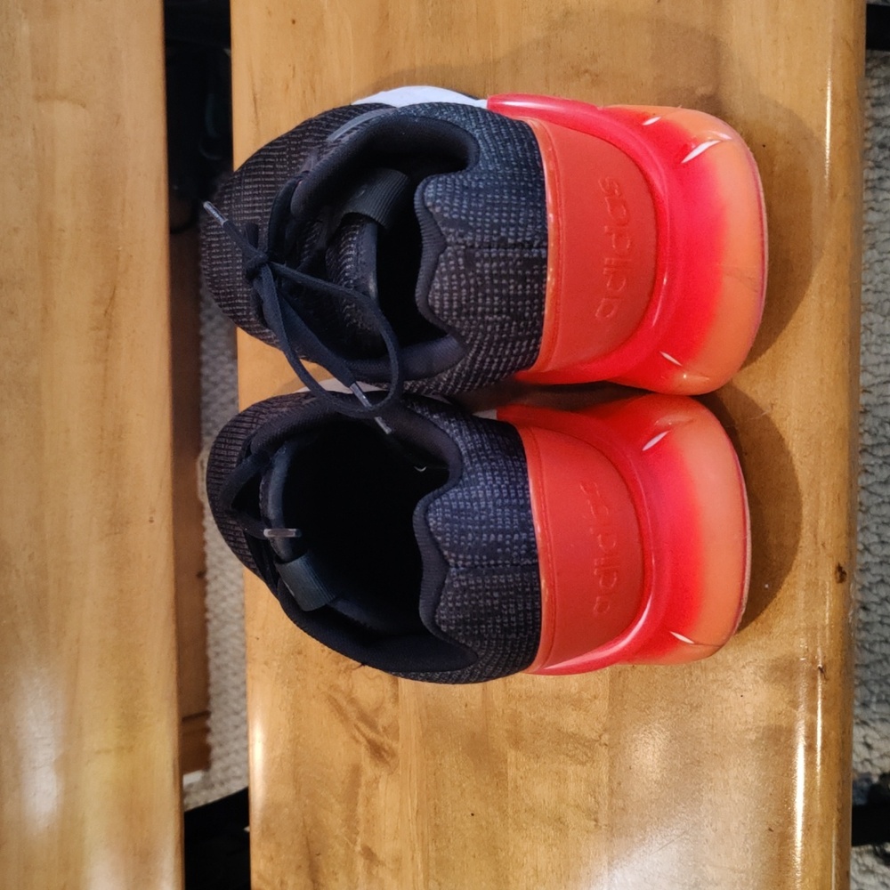 Adidas Kaptir Super Trail running shoes black orange white and gray size 9 - Picture 5 of 11